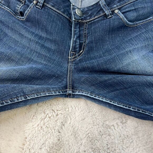 Silver Suki Denim Jeans Womens Size 30x34 Bootcut Low Rise Pants Stretch - Picture 9 of 11